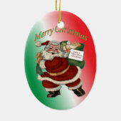 Ornement Ovale En Céramique Échelles De Justice (Dos)