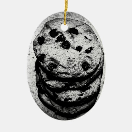 Ornement Ovale En Céramique escalier de biscuit (Devant)