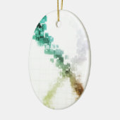 Ornement Ovale En Céramique Grande technologie d'analytique de visualisation (Gauche)