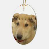 Ornement Ovale En Céramique Hakuna Matata Je sais ce que vous pensez pinctur (Gauche)