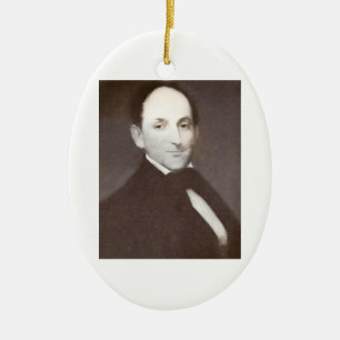 Ornement Ovale En Céramique James Henry Hammond
