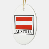 Ornement Ovale En Céramique L'Autriche (Gauche)
