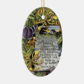 Ornement Ovale En Céramique Le Fruit De L'Esprit (Droite)