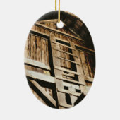 Ornement Ovale En Céramique Le grenier (Dos)