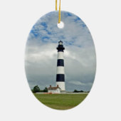 Ornement Ovale En Céramique Lighthouse (Dos)