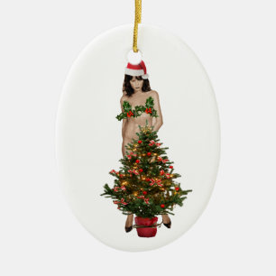 Ornement Ovale En Céramique MELANIA, le CLOCHARD de Noël