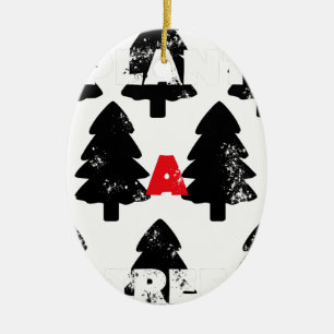 Ornement Ovale En Céramique Modèle de plantation d'un arbre