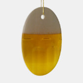 Ornement Ovale En Céramique Mug de bière (Droite)