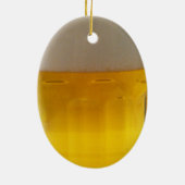 Ornement Ovale En Céramique Mug de bière (Dos)