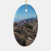 Ornement Ovale En Céramique Parc national 3 d'arbre de Joshua (Droite)