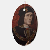 Ornement Ovale En Céramique Richard III de l'Angleterre (Gauche)