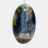 Ornement Ovale En Céramique Snoqualmie (Droite)