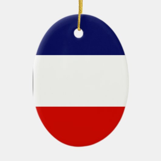 ORNEMENT OVALE EN CÉRAMIQUE ST PIERRE (Devant)