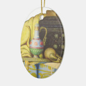 Ornement Ovale En Céramique Véritables cadeaux de vie Hakuna Matata goodies.pn (Gauche)