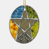 Ornement païen élémentaire de Wiccan de (Droite)