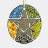 Ornement païen élémentaire de Wiccan de (Gauche)