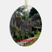 Ornement Panoramique de Noël des Cotswolds (Droite)