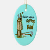 Ornement Papa de golf (Droite)