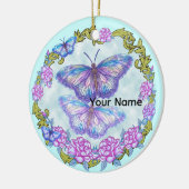 Ornement Papillons Roses (Gauche)