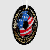 ORNEMENT PATRIOTIQUE DU FOOTBALL (devant)