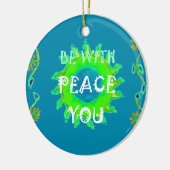 Ornement Peace Be with You Art Print (Gauche)