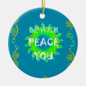 Ornement Peace Be with You Art Print (Devant)