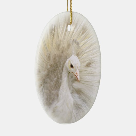 Ornement Peacock Blanc (Droite)