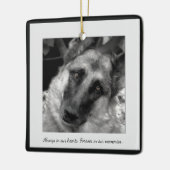 Ornement Perdu pour animal de compagnie personnali (Gauche)