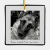 Ornement Perdu pour animal de compagnie personnali (Devant)