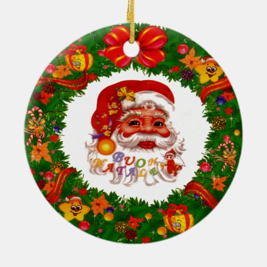 Ornement père Noël (Dos)