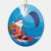 Ornement père Noël Kitesurf (Gauche)