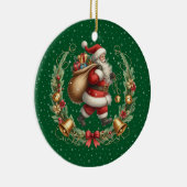 Ornement Père Noël vintage (Droite)