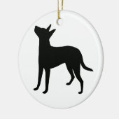 Ornement personnalisable de Feist de Treeing (Gauche)