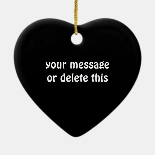 Ornement personnalisable de pilon préféré de (Dos)