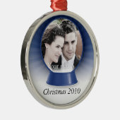 ornement personnalisable de snowglobe (Droite)