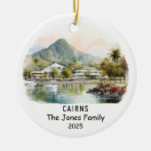Ornement Personnalisé de Cairns, Australie (Devant)