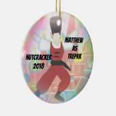 Ornement personnalisé de casse-noix - garçon de (Droite)