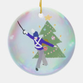 Ornement personnalisé de casse-noix - poupée (Dos)