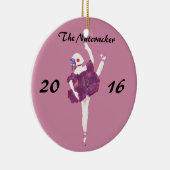 Ornement personnalisé de casse-noix - poupée de (Droite)