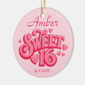 Ornement personnalisé de l'amoureux 16 (Gauche)