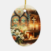 Ornement personnalisé de l'autel de l'église (Devant)