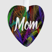 Ornement personnalisé de maman (devant)