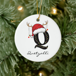 Ornement personnalisé de Père Noël pour la famille