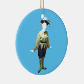 Ornement personnalisé de Polichinelle de (Droite)