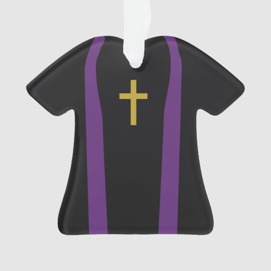 Ornement personnalisé de vacances de Noël de (devant)