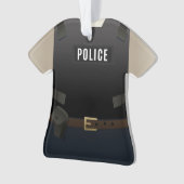 Ornement personnalisé de vacances de Noël de (devant)