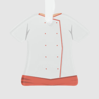 Ornement personnalisé de vacances de Noël de chef