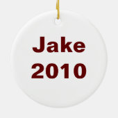 Ornement personnalisé du football (Dos)