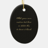 Ornement personnalisé par conception de musique (Dos)