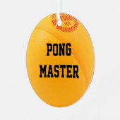 Ornement personnalisé Ping Pong Lover (Avant gauche)